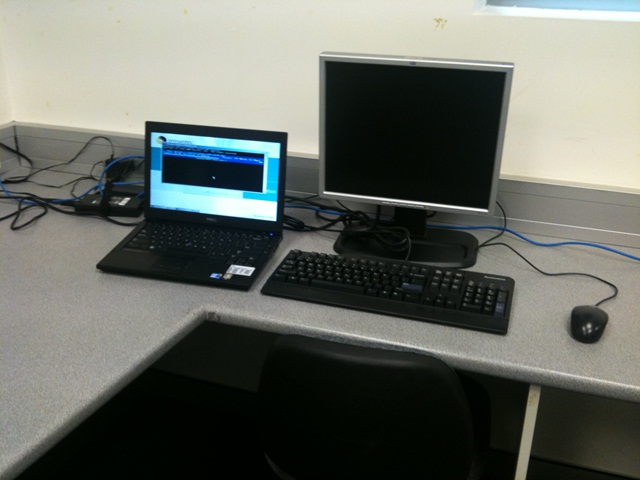Our graphics lab – now with Dell E-Port replicators for E4310 notebooks